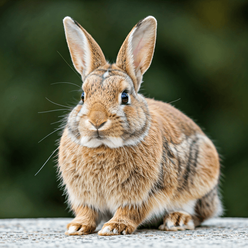 Tambor el conejo rescatado